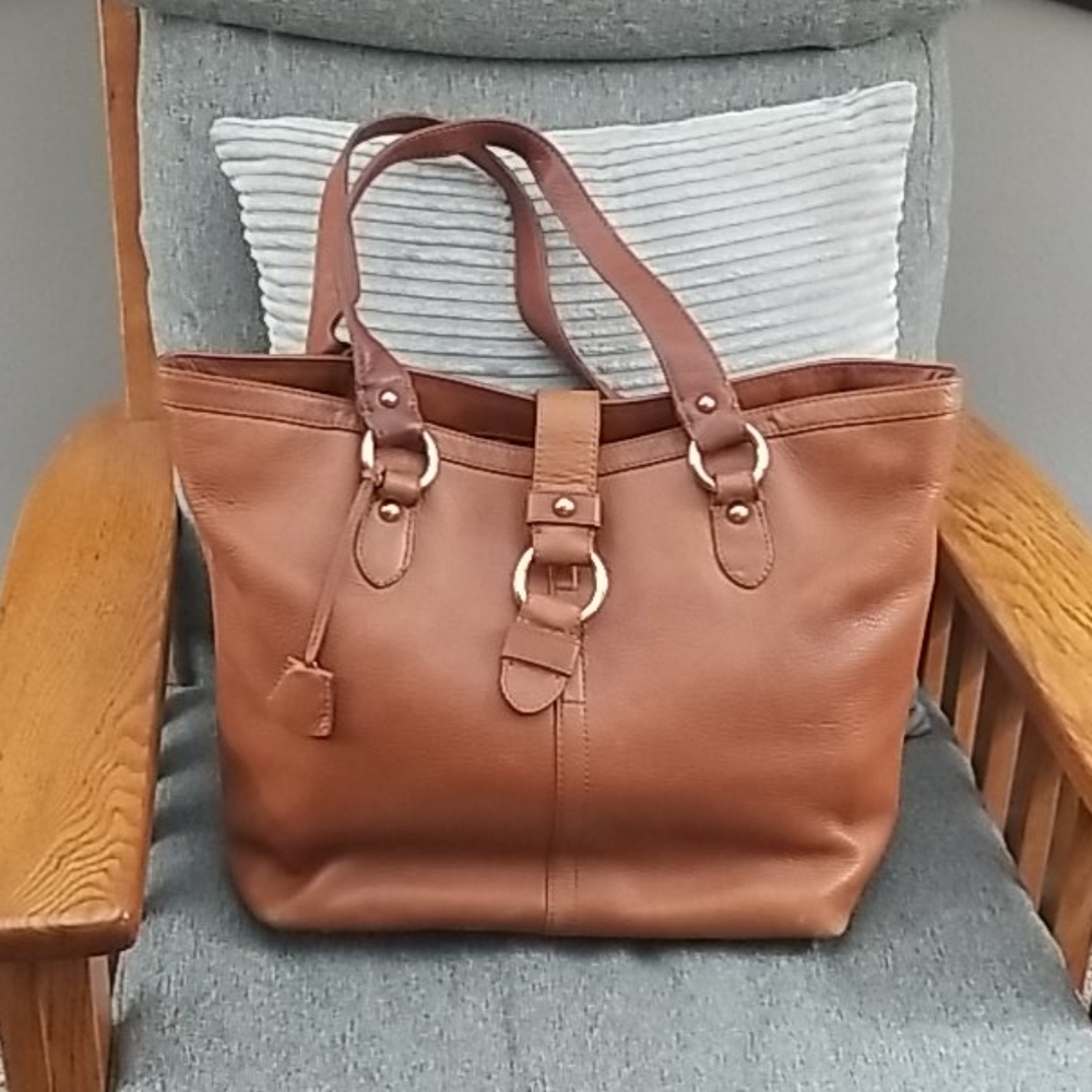 Banana Republic large leather purse/satchel